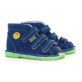 Buty profilaktyczne Danielki T105E blue fluo z