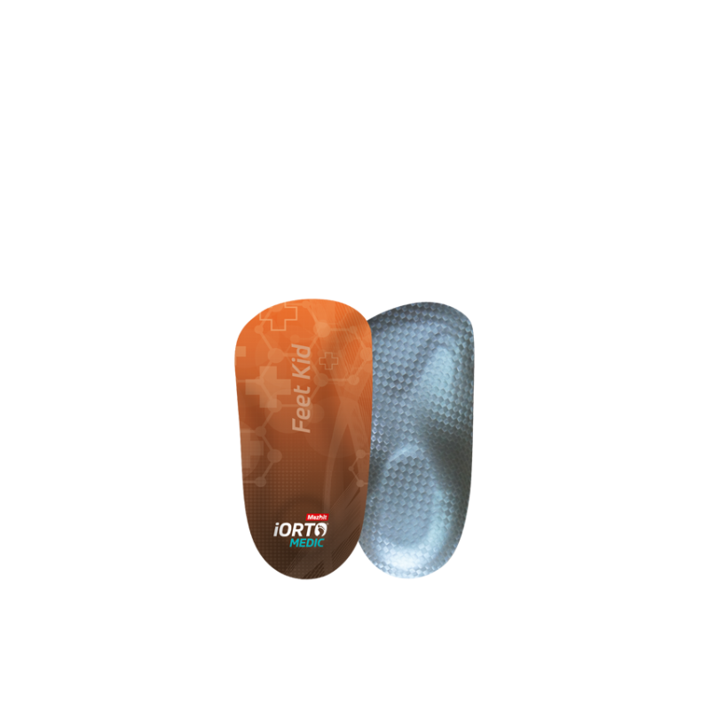 Koślawe ustawienie pięty - wkładki ortopedyczne iORTO FEET KID 2/3
