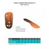 Koślawe ustawienie pięty - wkładki ortopedyczne iORTO FEET KID 2/3